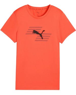 PUMA Hyrox Performance-Top Voor (Gloeiend Rood) - Oranje