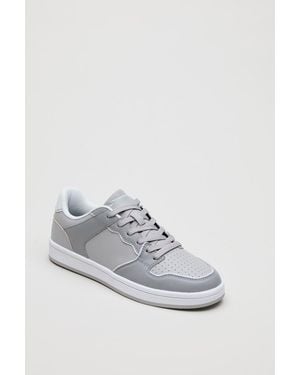 Ben Sherman Club Leather Trainers - White