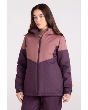Mountain Warehouse 'Moon' Ski Jacket Snow Proof Insulated Winter Coat - Purple