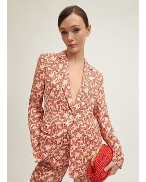 LK Bennett Jk Rebecca Blossom Jk - Red