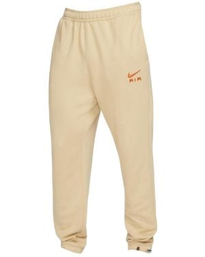 Nike Plain Joggers - Natural