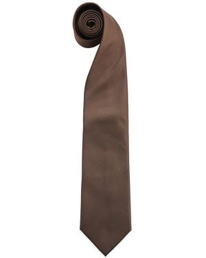 PREMIER Colours Fashion Tie - Brown