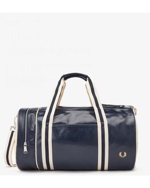 Fred Perry Classic Barrel Bag /Ecru 635 - Blue