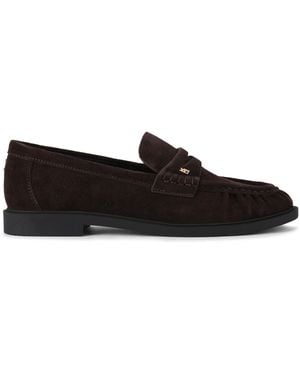 KG by Kurt Geiger Suede Mila Loafers - Black