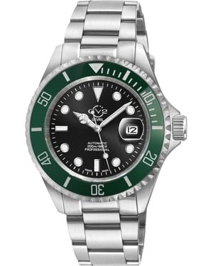 Gv2 Liguria Swiss Automatic Movement Sa100 Bezel, Dial Watch - Grey