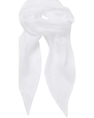PREMIER Adult Colours Chiffon Scarf - White