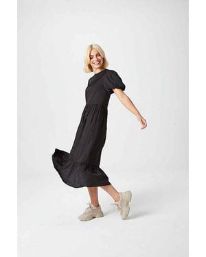 Urban Bliss Lillian Puff Sleeve Dress - Black