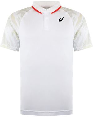 Asics Court Gpx Tennis Polo Shirt - White