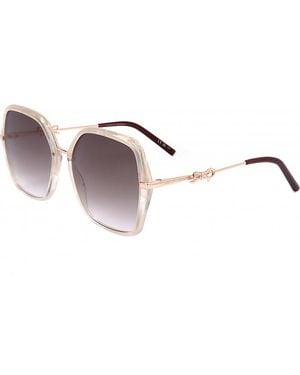 Carolina Herrera Her0217 S 57 Yna Sunglasses - Natural