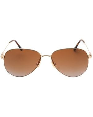 Tom Ford Porscha Dark Lens Sunglasses - Brown