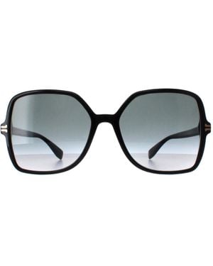 Marc Jacobs Square Shiny Dark Gradient Mj 1105/S - Black
