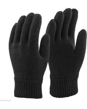 Thinsulate 3M Thermal Lined Winter Gloves - Black