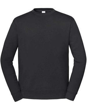 Fruit Of The Loom Iconic Premium Set-In Sweatshirt (Light Graphite) - Black