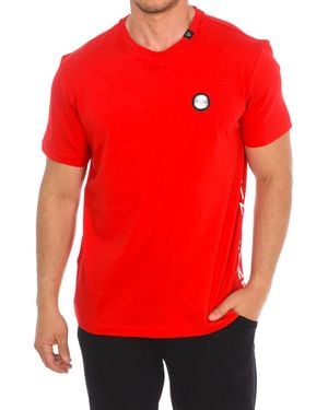 Philipp Plein Tips401 Short Sleeve T-Shirt - Red