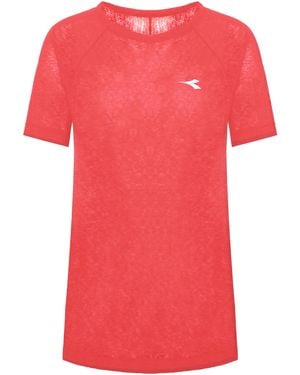 Diadora Active T-Shirt - Pink