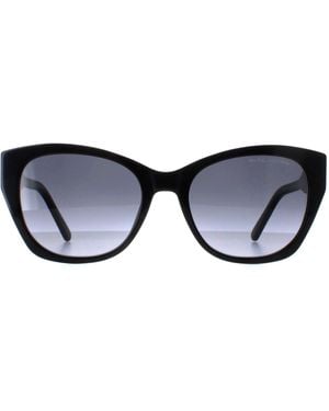 Marc Jacobs Cat Eye Shiny Dark Gradient 732/S - Black