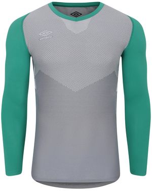 Umbro Pro Long-Sleeved Base Layer Top (Golf/ - Blue