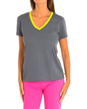 Zumba Sports T-Shirt With Sleeves Z1T00506 - Grey