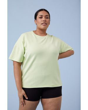 Mountain Warehouse 'Breeze' T-Shirt With Batwing Sleeves Relaxed Fit Everyday Tee - Green