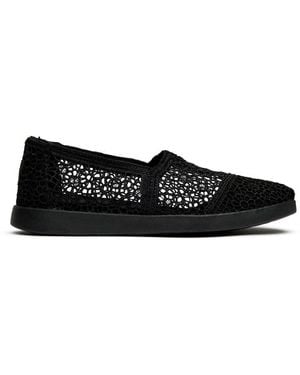 TOMS Classic Alpargata Plus Shoes - Black