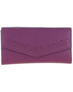 Ashwood Leather 'Stellara' Real Purse - Purple