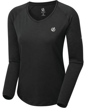 Dare 2b Ladies Discern Long Sleeve T-Shirt - Black
