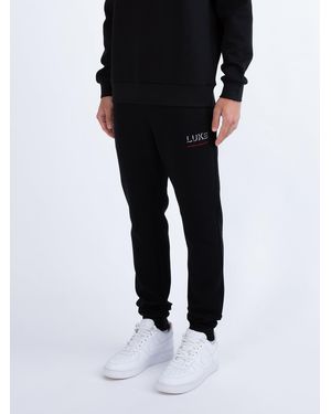 Luke 1977 Hoist 3D Text Premium Cuffed Joggers - Black