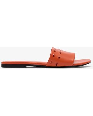 Clarks Kediri Mule Sandals - Red