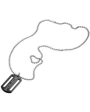 Police "Zero" Pendant - White