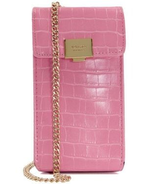 Dune Kadeo Crossbody Phone Purse Leather - Pink