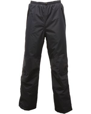 Regatta Linton Overtrousers (Waterproof, Windproof And Breathable) () - Black