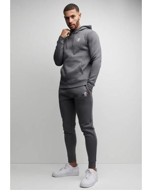 Gym King Basis Tracksuit Cotton - Grey