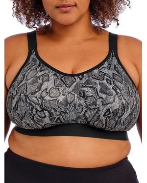 Goddess Non Wired Sports Bra - Grey