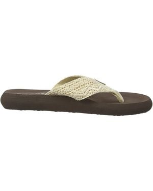Rocket Dog Ladies Spotlight Slip On Sandals /Multicoloured) - Brown