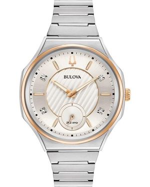Bulova Curv Watch 98P182 - White