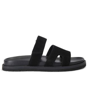 KG by Kurt Geiger Suede Palermo Sandals - Black