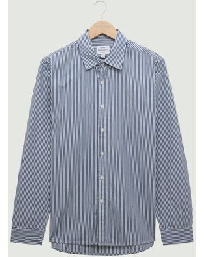 Peter Werth Beasley Ls Shirt - Blue