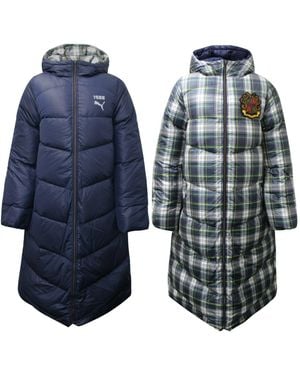 PUMA X Fenty Reversible Quilted Coat - Blue