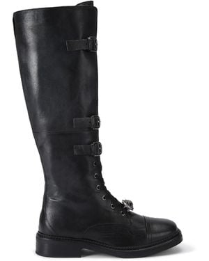 Kurt Geiger Kurt Geiger Boots Leather Monument - Black
