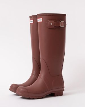 HUNTER Original Tall Wellies - Red