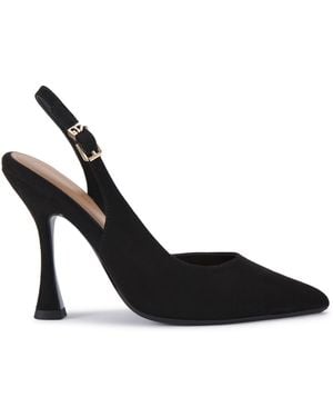 KG by Kurt Geiger Suedette Aria2 Heels - Black