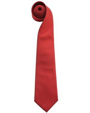PREMIER Colours Fashion Tie - Red