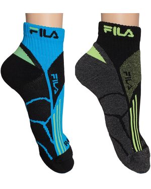Fila Pack Of 2 Quarter Running Socks F2526 - Blue