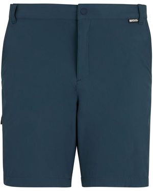 Regatta Professional Light Insect Repellent Travel Shorts (Night Sky) - Blue