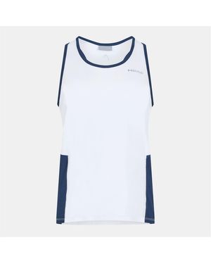 Head Scoop Neck Slim Fit Jersey Tank - Blue