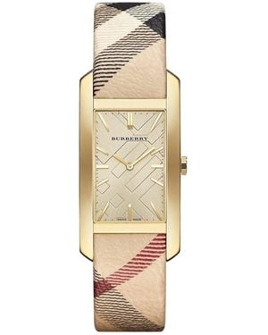 Burberry Bu9509 20Mm Pioneer Dial Ladies Watch - Metallic