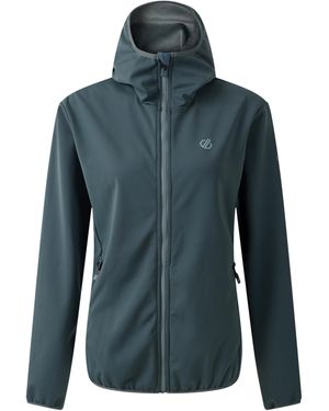 Dare 2b Ladies Iced Soft Shell Jacket (Element) - Blue
