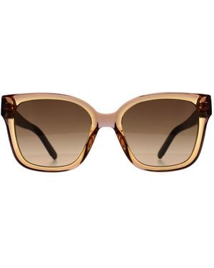 Marc Jacobs Square Transparent Gradient 458/S - Brown
