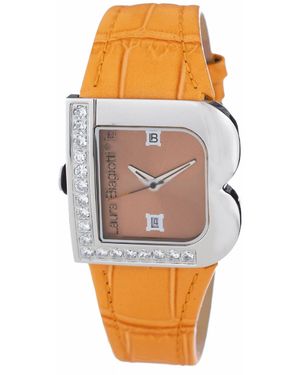 Laura Biagiotti Ladies Watch Quartz Steel - Orange