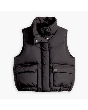 Levi's Levi's Western Bubble Vest Anthracite - Black
